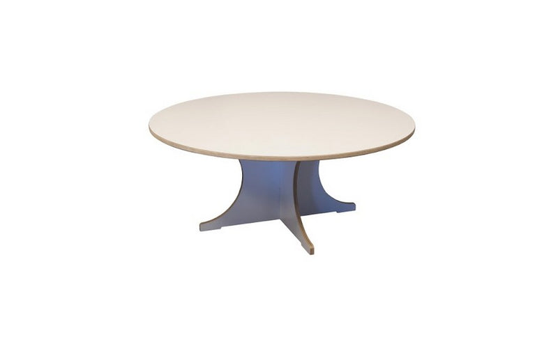 Ronde tafel voor peuter/kleuter berken hpl