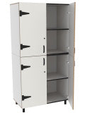 # Leaderboard Tessa fully enclosed, white