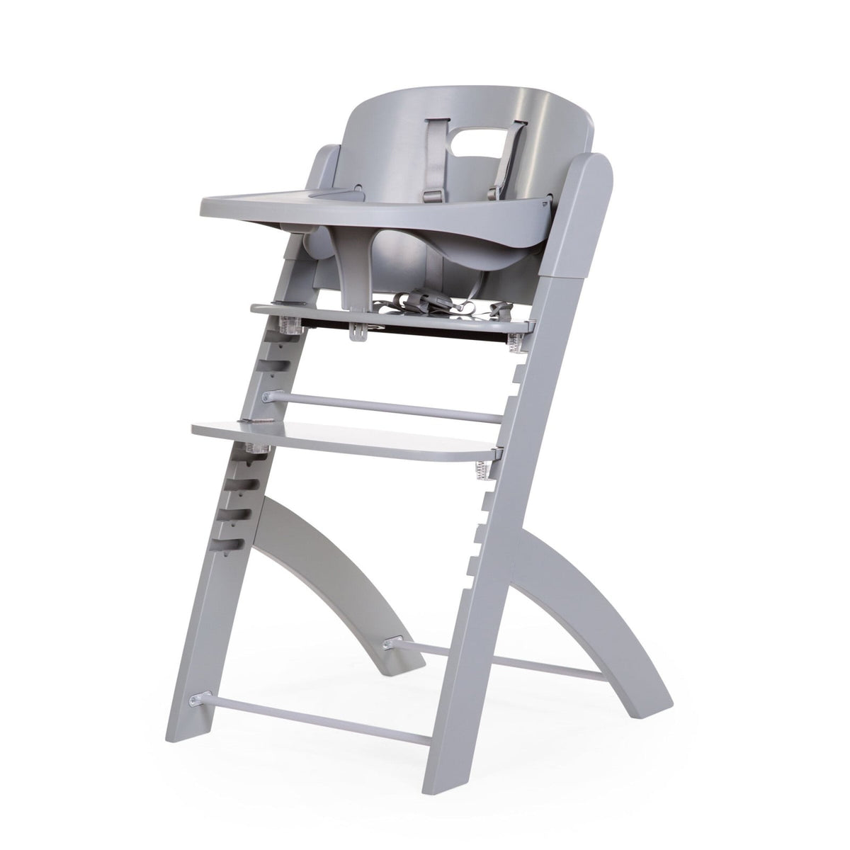 Evosit high chair including tray