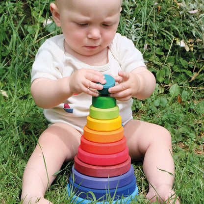 Grimms stapeltoren regenboog