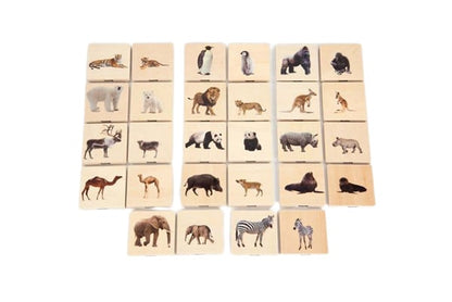 Tickit wooden memory wild animals mother and baby