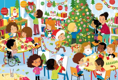 Puzzle School Festivals, set of 4