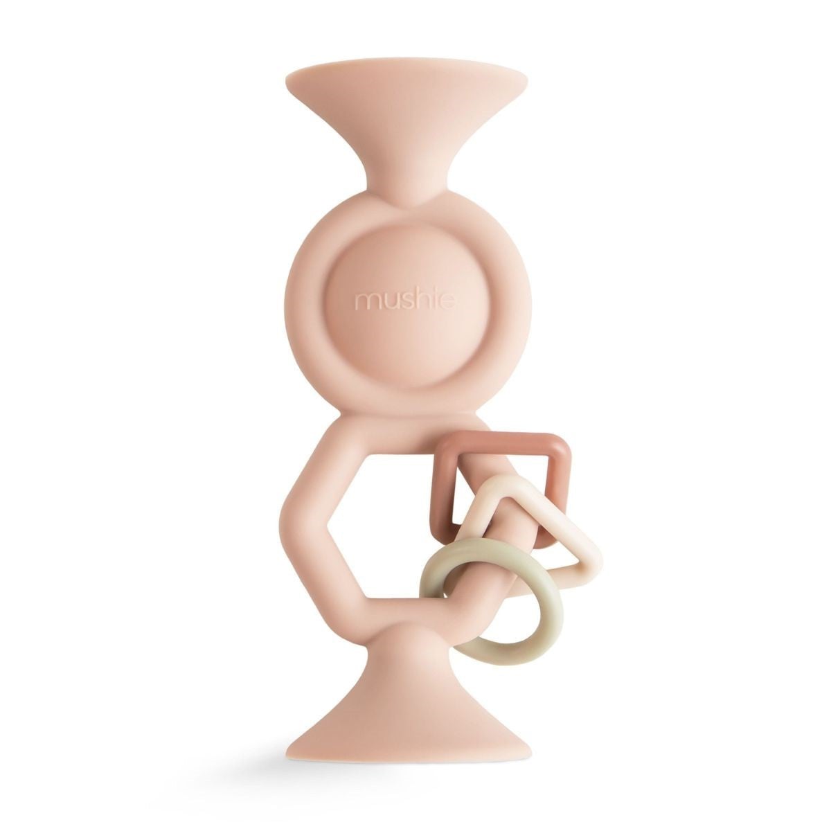 Mushie Activity Toy with Suction Cup Hexapop - Blush