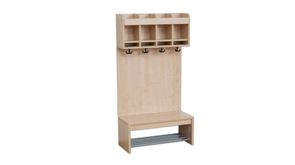 Large wardrobe with hooks