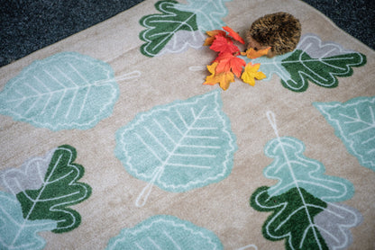 Speeltapijt Groot Leafs Natural 180 x 257 cm