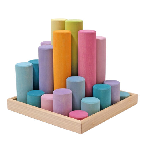 Grimms Constructie rollen pastel
