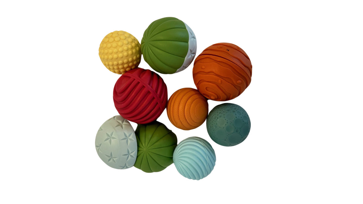 Guidecraft Mix en Match ballen met textuur