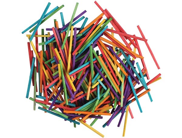 Colored matches, 4000 pieces