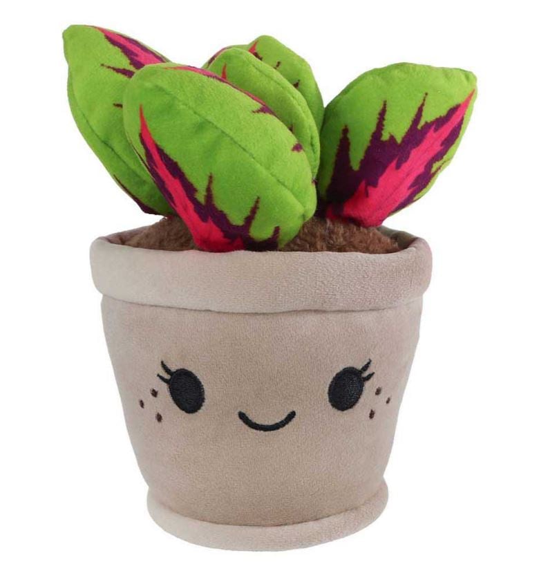 Plush plant - Brown, 24 cm