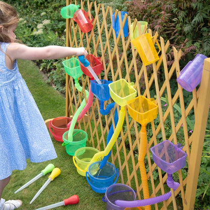 Tickit Translucent Colour Pouring Jugs, Set of 6