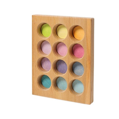 Grimms sorteerbord pastelkleuren