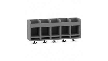 Large wardrobe with hooks