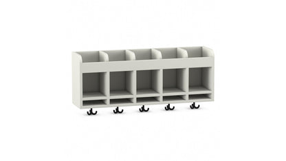 Large wardrobe with hooks