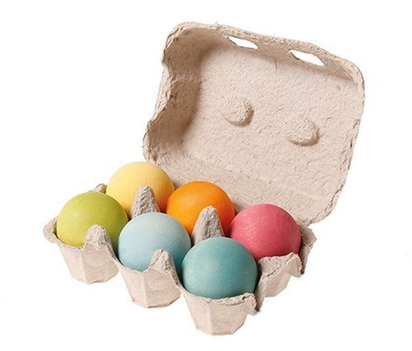 Grimms houten ballen pastel