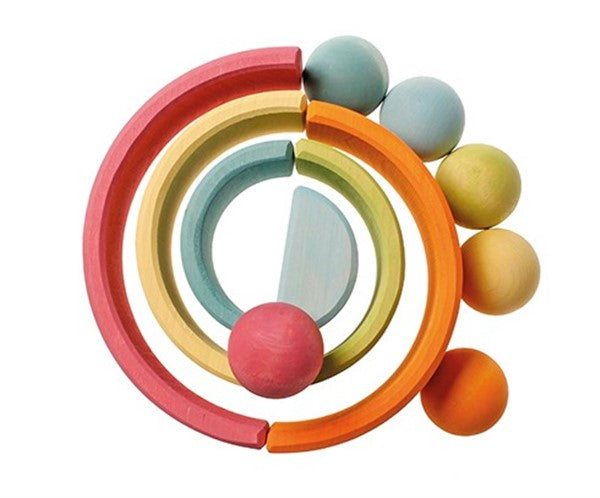 Grimms houten ballen pastel