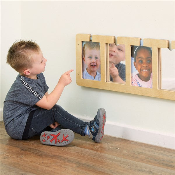 Wandbord Houten foto display