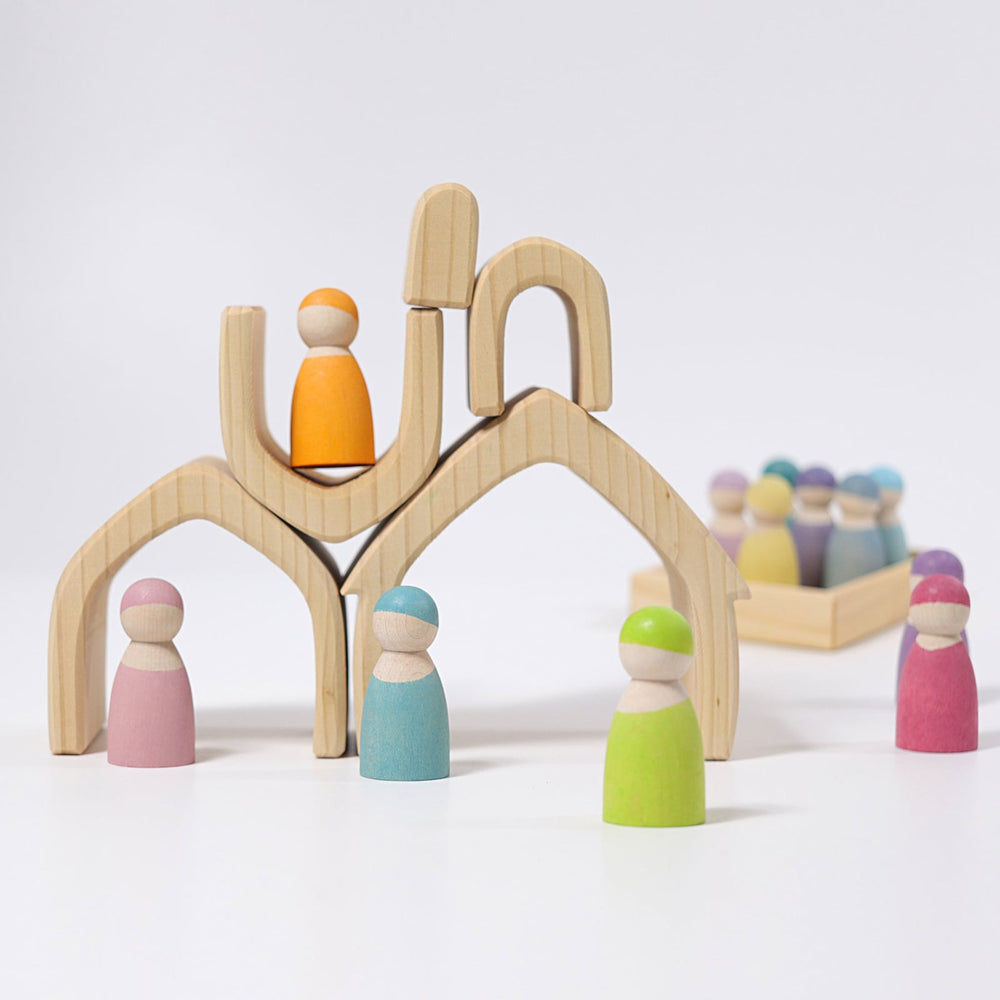 Grimms houten huisje naturel