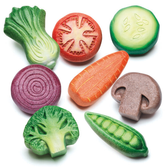 Sensory play food, vegetable