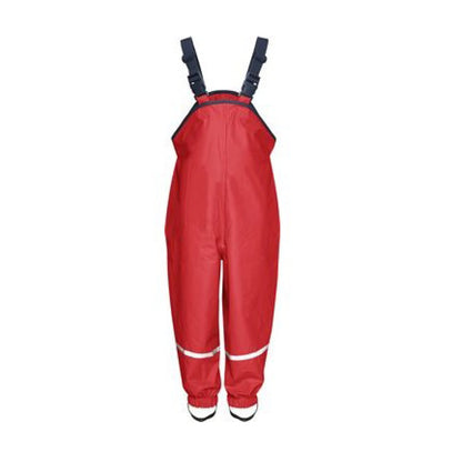 Rain dungarees / bib and brace fleece lined