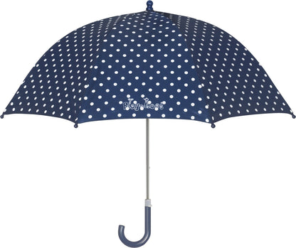 Kinderparaplu met witte stippen