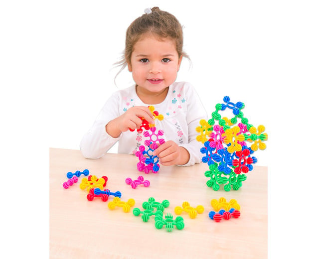 Small blossoms, construction material 160-piece