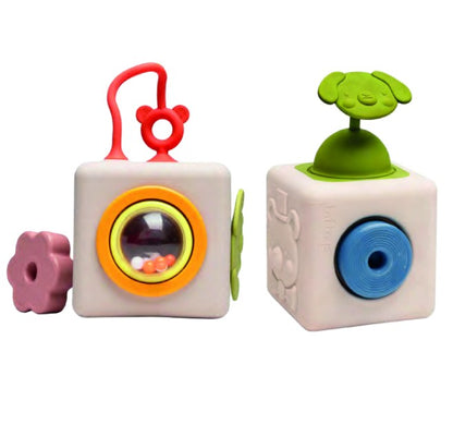 Peek & Play Silicone Cube