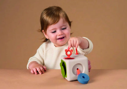 Peek & Play Silicone Cube