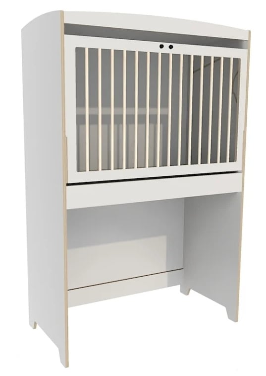 # High sleeper Top-line with tilt gate and self-closing lock