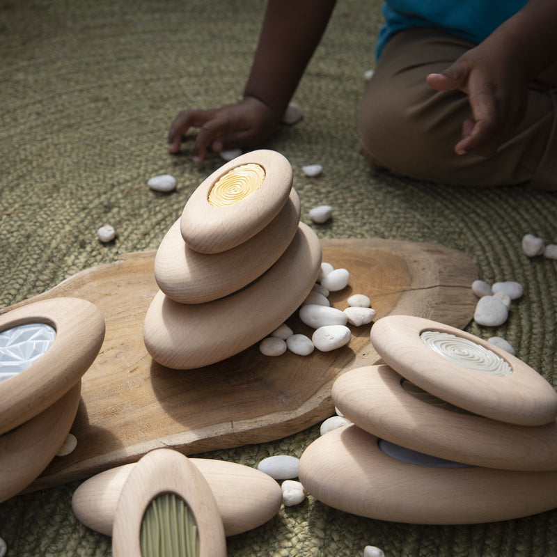 Guidecraft Jumbo Sensory River Stones