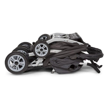 # Quadruple, 4-persoons kinderwagen incl. regenhoes en zonnekappen