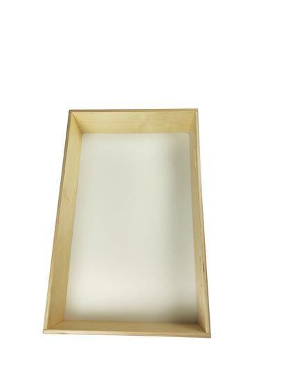 # Large Wooden Sensory Play Tray