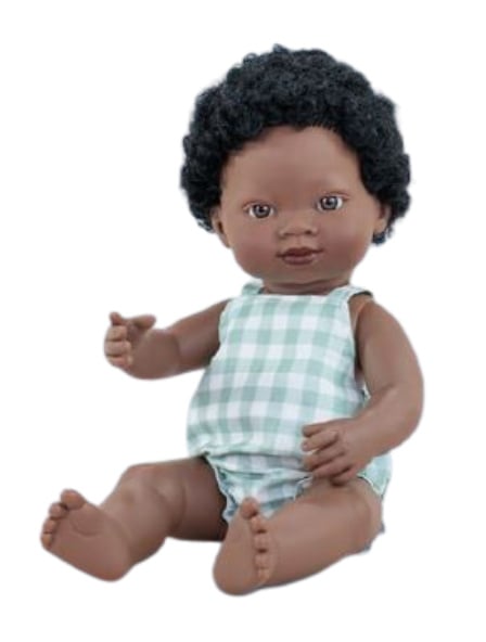 Pop Afrikaans jongen, 38 cm