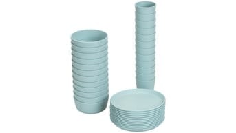 # Bioplastic - Tableware - Set of 36 - Sustainable