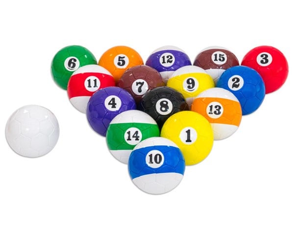 Football pool set, 17-piece