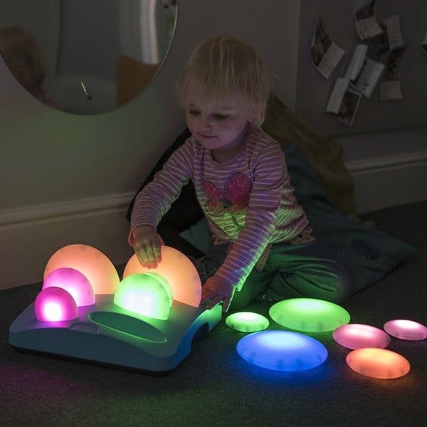 Luminous pebbles