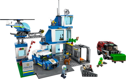 # Lego City Politiebureau en helikopter speelset