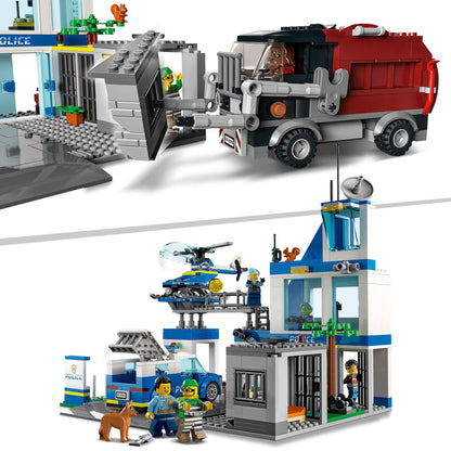 # Lego City Politiebureau en helikopter speelset