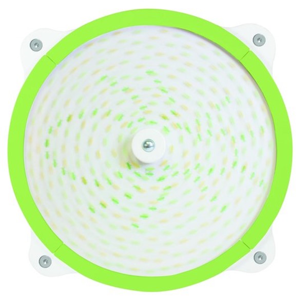 Wandbord Illusion wheel earth