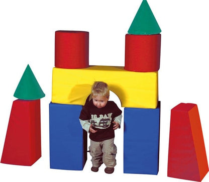 Softplay De Grote Burcht 21-delig, meerdere kleuren mogelijk!