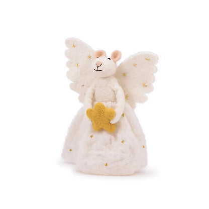 # Vilten Muis Engel met ster