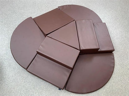 Baby crawling island 7-piece