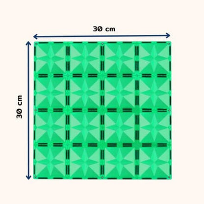 Coblo base plates blue-green, 2 pieces