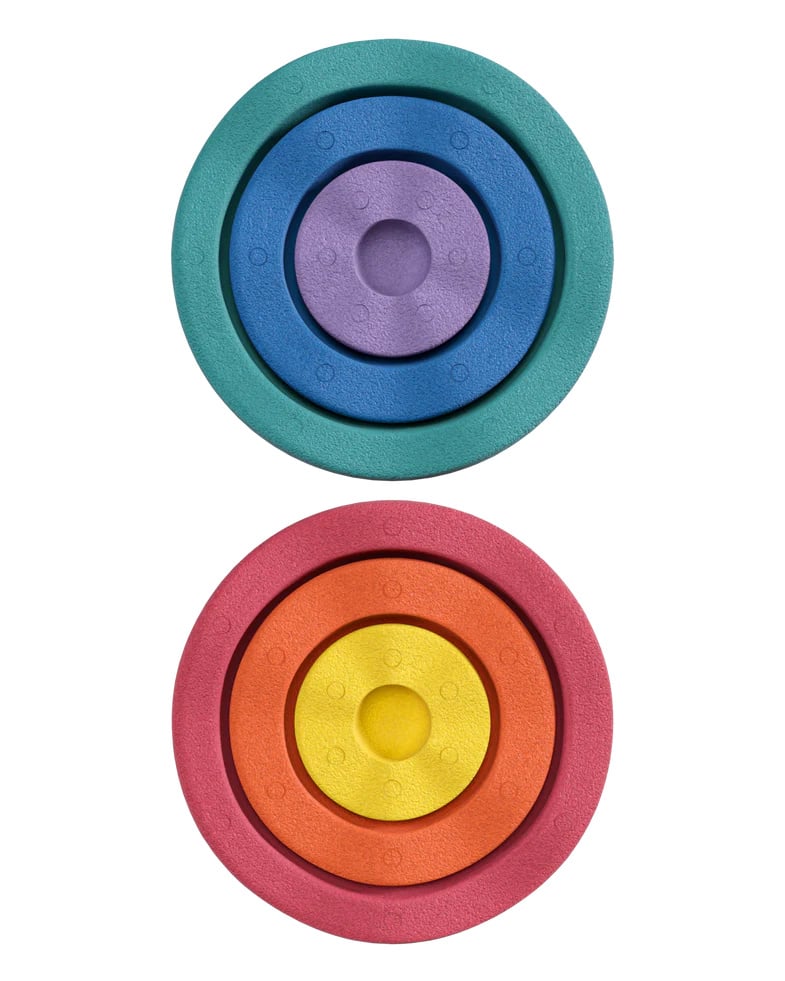 # Stapelstein Inside Rainbow Classic | 6-piece