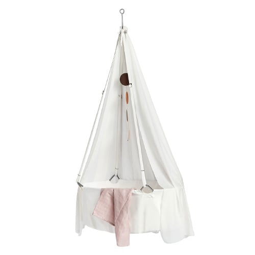 Leander cradle including mattress, white