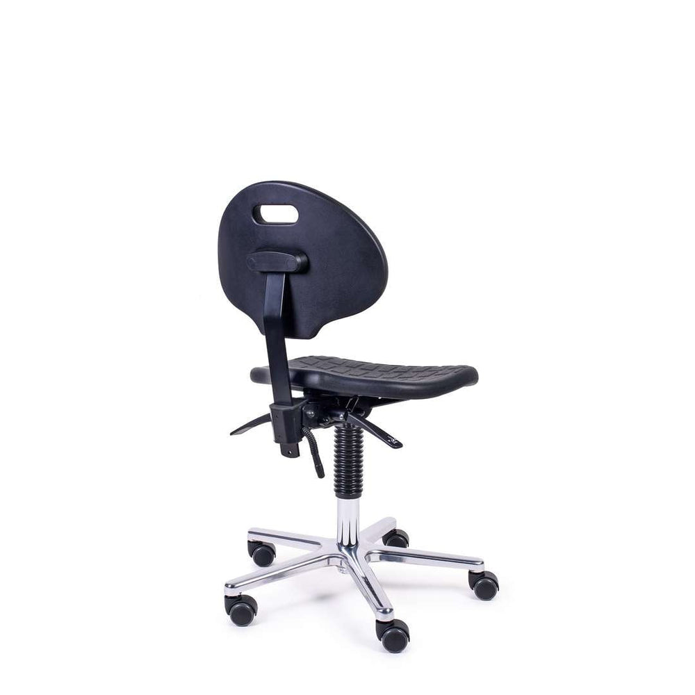 Mobile leader's chair pur, with special back mechanism