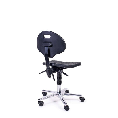 Mobile leader's chair pur, with special back mechanism