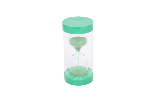 Tickit giant sand timer, 1 minute, green
