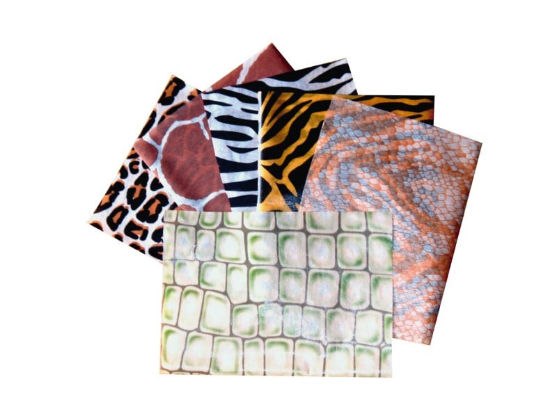 Zijdepapier safari, 24 vel ass, 50 x 75 cm