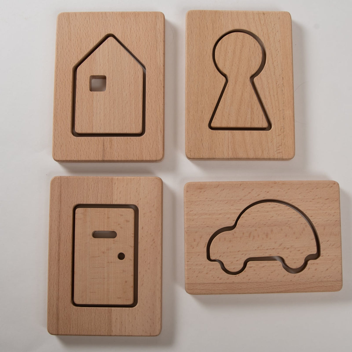 Veelzijdige vormen puzzels, set 2