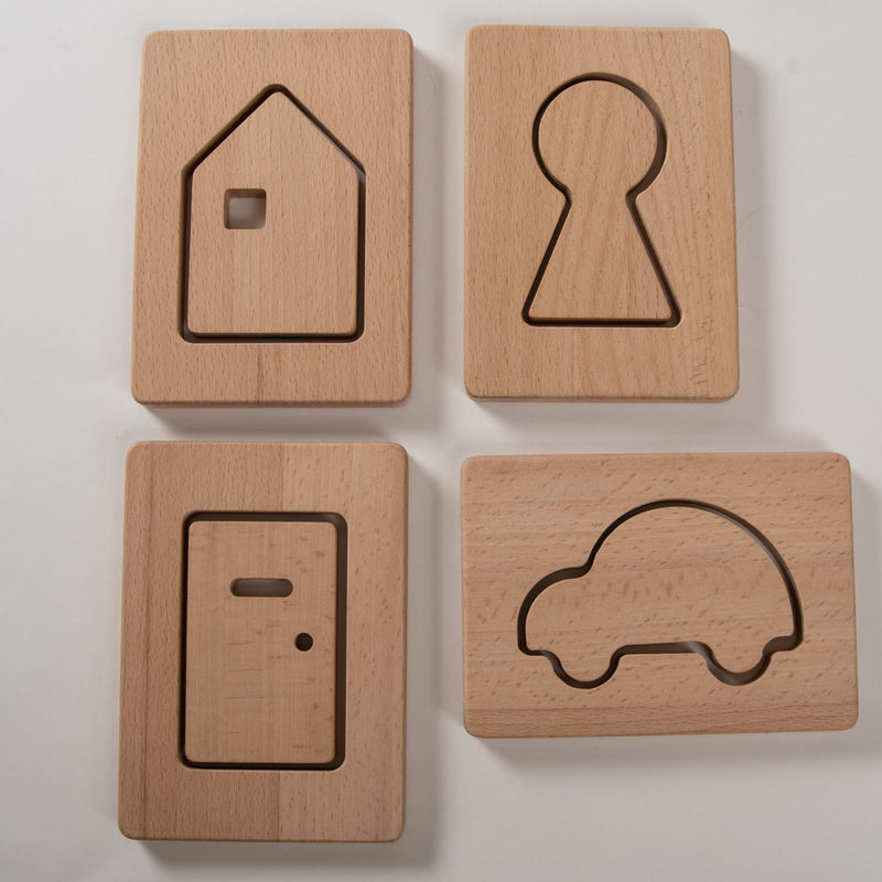 Versatile shape puzzles, set 2
